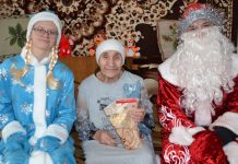 В Сапожке поздравили пожилых с Новым годом
