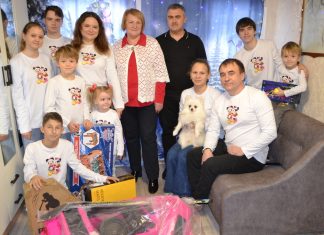 В Сапожке мечты ребят из многодетной семьи исполнил депутат Рязанской облдумы