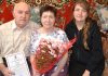 Семью Сергея и Елены Свириных из Сапожка поздравили с золотой свадьбой