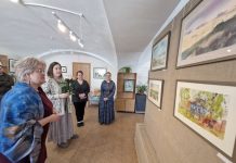 В Сапожке работает персональная выставка рязанской художницы Анны Монастыревой