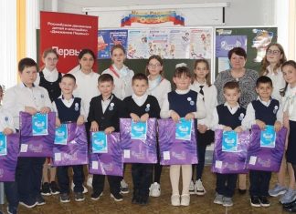 Юные морозовоборковцы пополнили ряды «Орлят России»