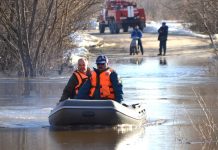 Река Пара подтопила два низководных моста в Сапожковском округе