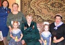 В Сапожке с наступающим днем Победы поздравили бывшую узницу концлагеря Галину Миронову